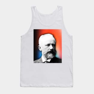 Pyotr Ilyich Tchaikovsky Portrait | Pyotr Ilyich Tchaikovsky Artwork 2 Tank Top